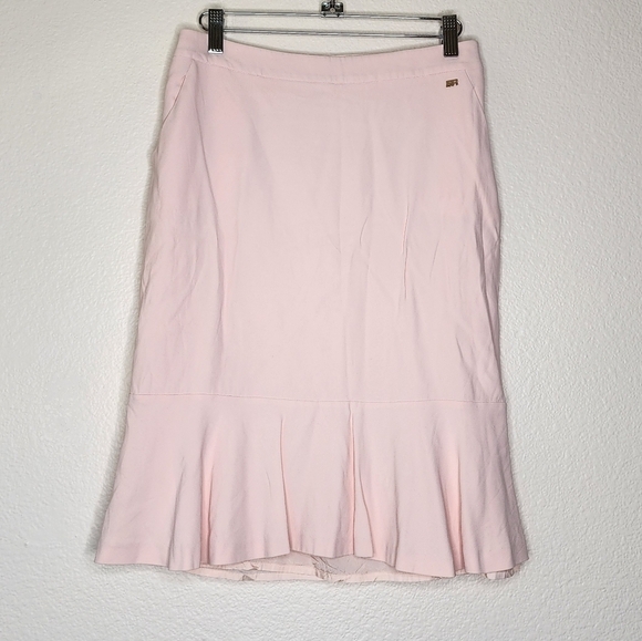 Sonia Rykiel Blush Pink Pleated Skirt 38 - Picture 1 of 5